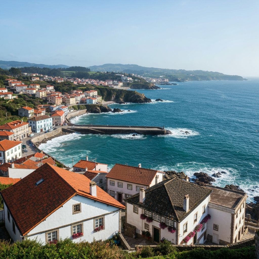 Beautiful Galician coastline